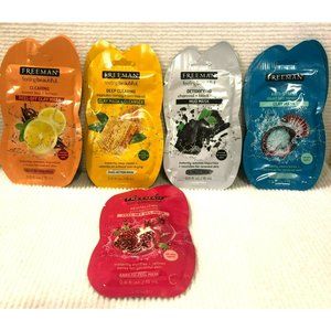 Freeman Face Masks, Set of 9, Revitalizing, clearing, detoxifying, anti-stress,